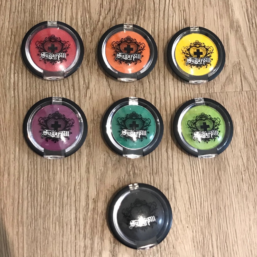 Sugarpill Single Eyeshadow Lot of 7